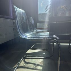 Clear IKEA Kitchen Table Chairs 