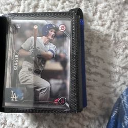 Corey Seger rookie baseball card