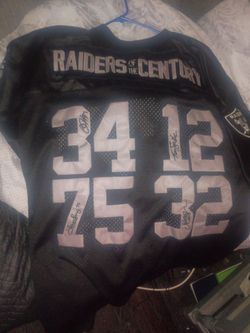 Raiders custom jersey