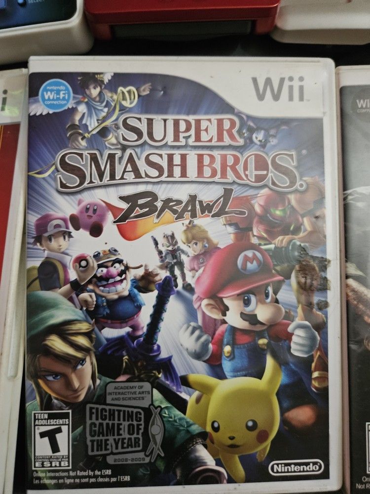 Smash Bros Brawl For Wii
