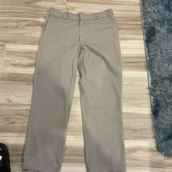 Grey Original Fit Dickies Size 36
