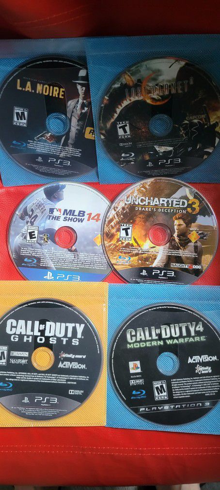 Sony Playstation Ps3 Games 