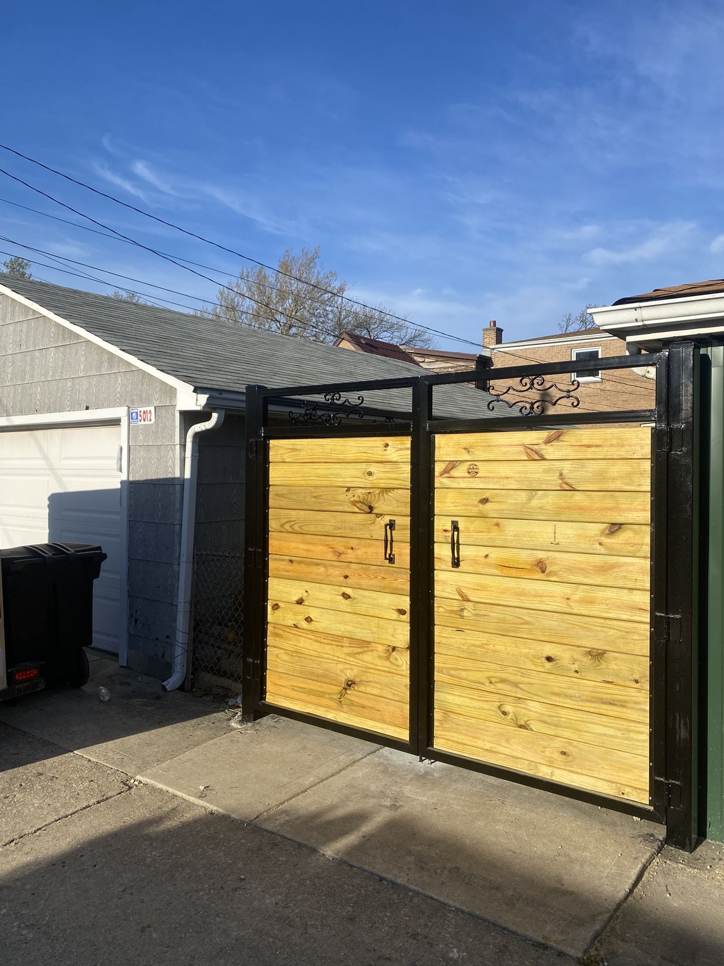 Steel Fence Decking Wood Vinyl Any Type