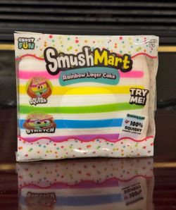 Smush Mart Rainbow Layer Cake Squishy