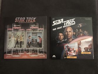 2 Star Trek Laser VideoDisc 