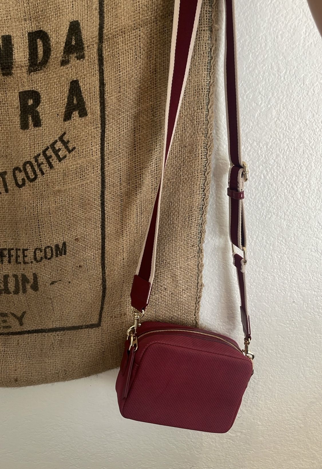 Burgundy Bag 