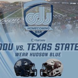 ODU Football - HOMECOMING : 2 Priority Lexus Field Pass Terrace Passes