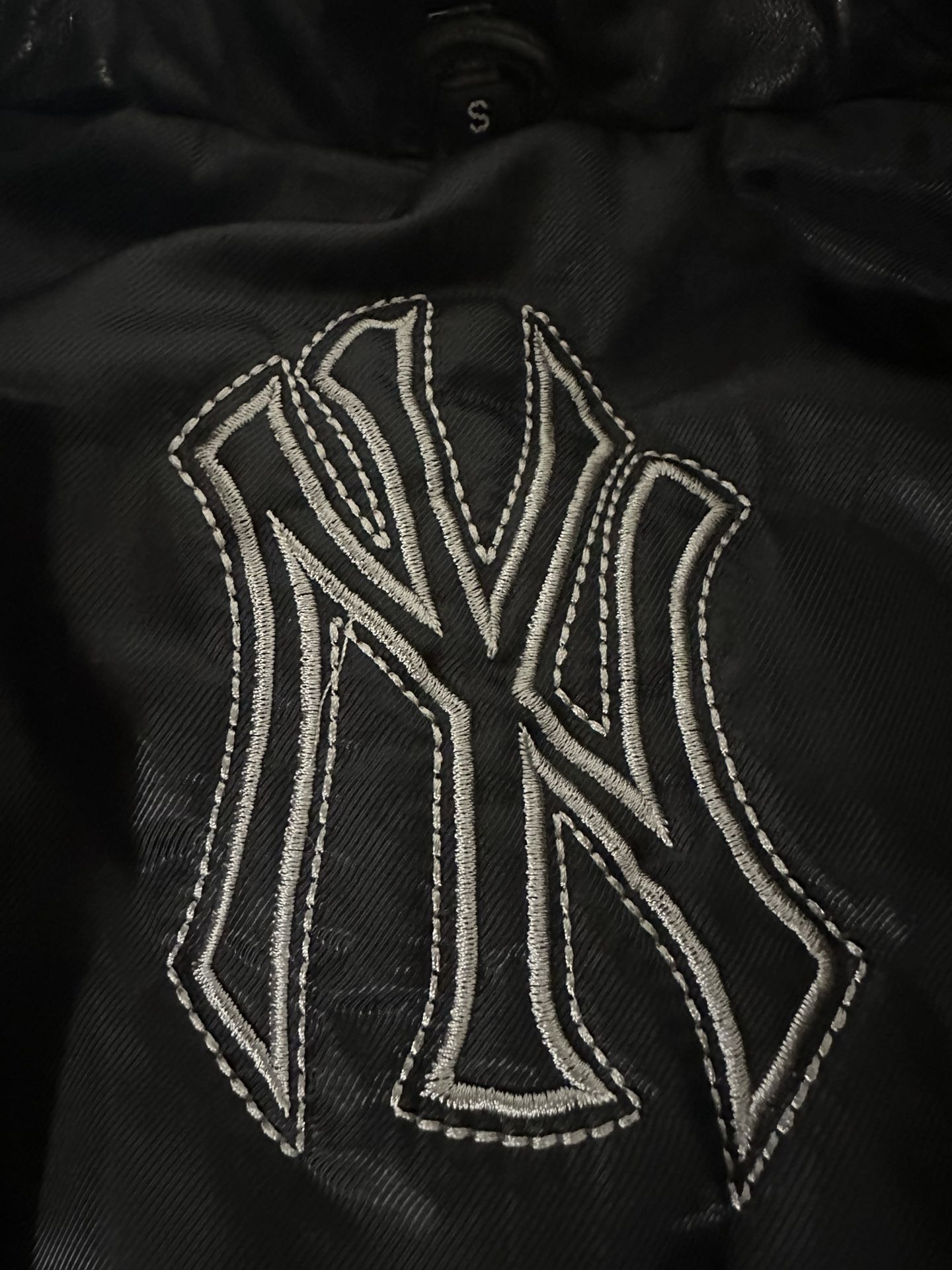 NY Boys Small leather Jacket