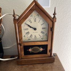 Working Seth Thomas Sharon Cathedral  Mantel Clock
