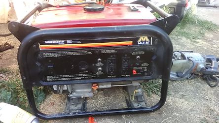 3600 watt generator runs great