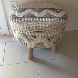 Boho  Foot Ottoman 