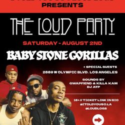 Baby Stone Gorillas Tickets