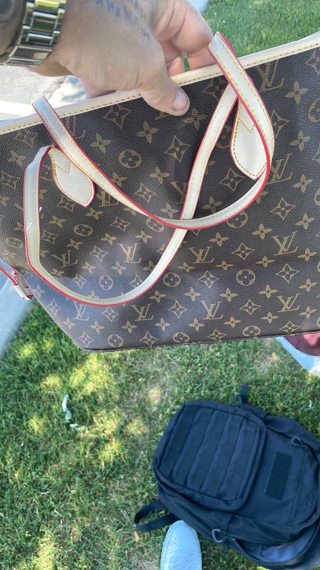 The Louis Vuitton bag