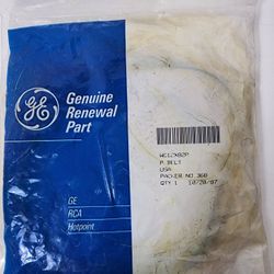 ​NOS Genuine GE Hotpoint RCA Dryer Belt WE12X82P New In Bag Made in USA 1997