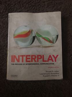 The process of interpersonal communication (13 edition)