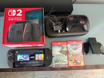 Nintendo Switch 2 with games