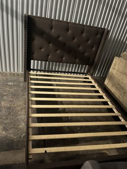 Queen size bed frame only