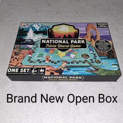 Brand New Open Box National Parks Trivia Board Game (Is Complete Nothing Missing)