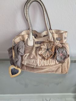 Y2K Juicy Couture Daydreamer velour tote bag