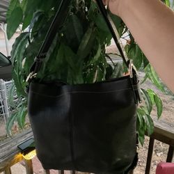 Coach Black Hobo Handbag