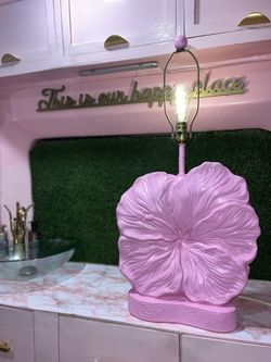 Hibiscus Flower Lamp