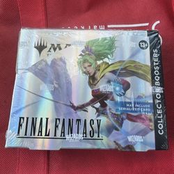 FINAL FANTASY - SEALEd COLLECTOR BOOSTER BOX 