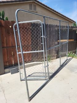 10x10 6ft tall Chainlink Dog Kennel