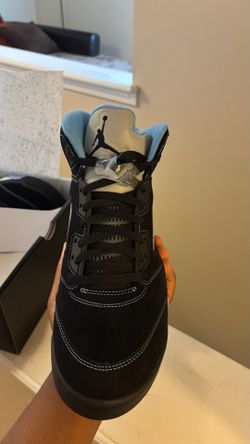 Jordan 5 Black University Blue