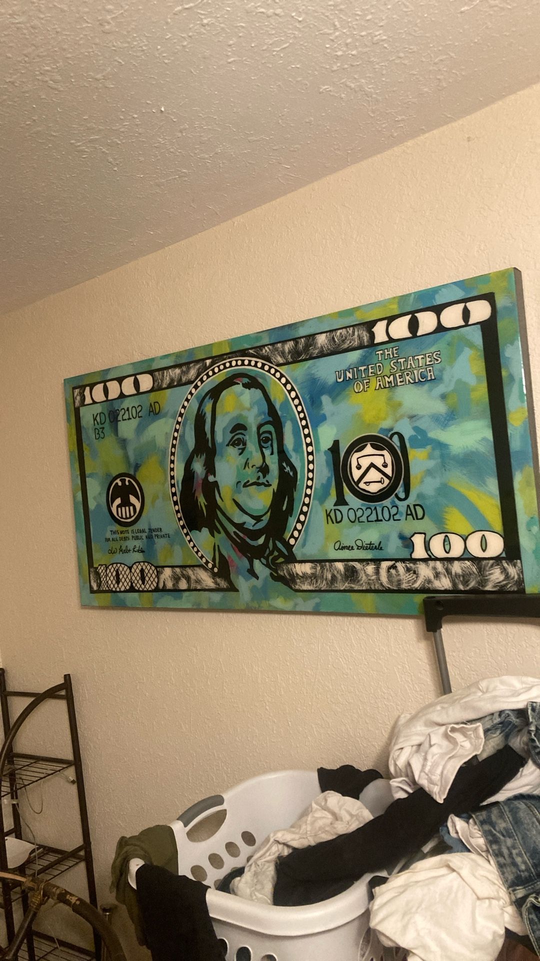 Hundred Dollar Bill picture Art