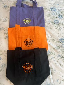 Trader Joe’s mini Halloween canvas tote bag