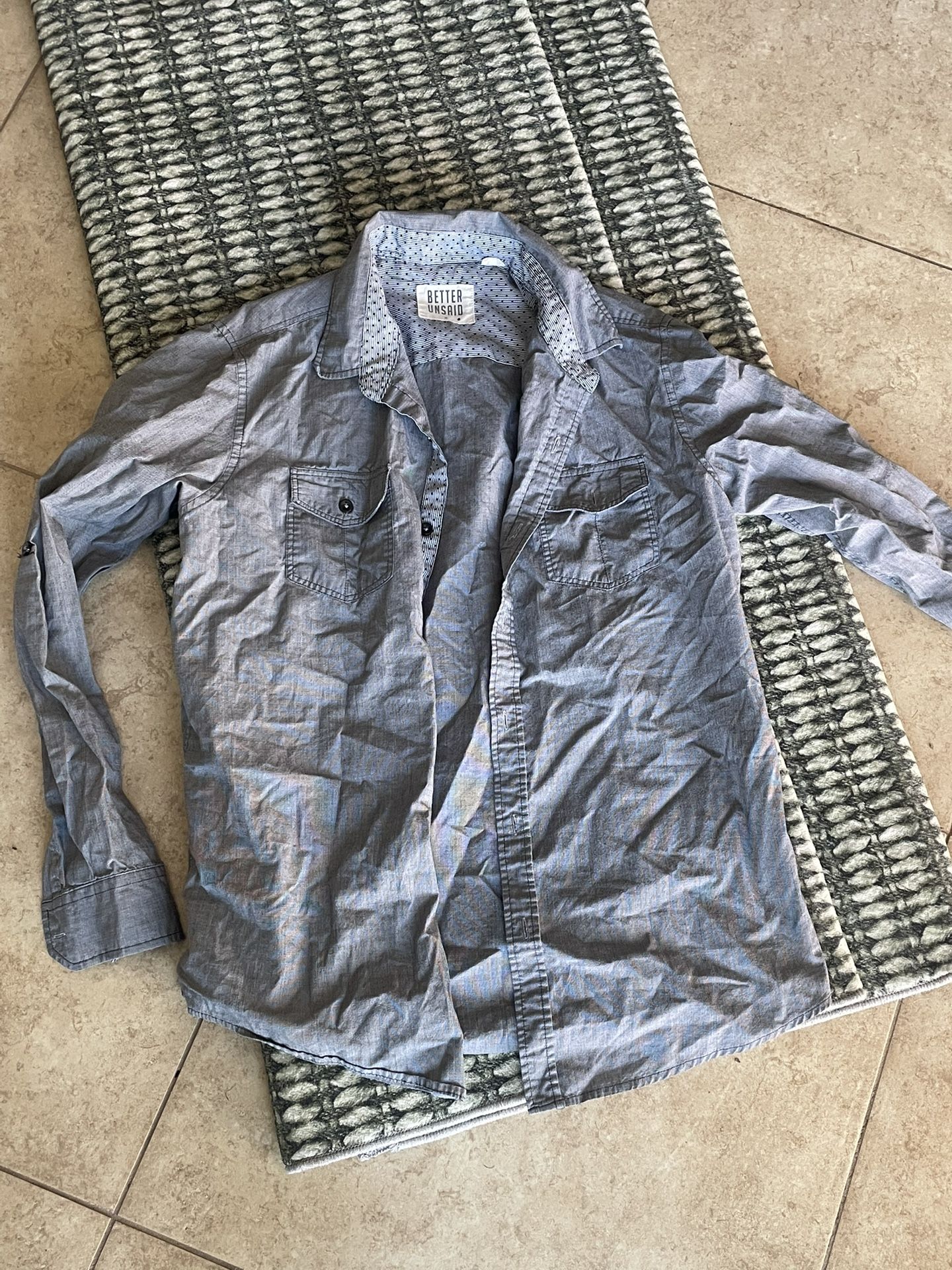 31 Men’s Shifts/button Up/jacket Bundle