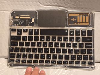 Transparent Bluetooth Keyboard
