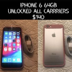 iPhone 6 64gb Unlocked For All Carriers 