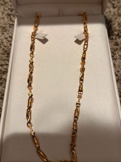necklace gold 18 k