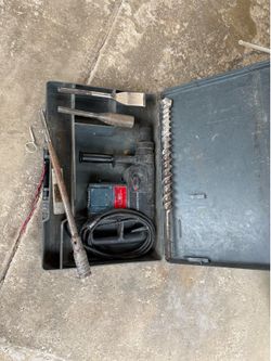 Bosch sds max demo drill with bits