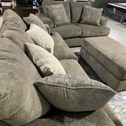 Ashley Comfy 2 Pieces Sofa And Loveseat Set Sofa And Couch