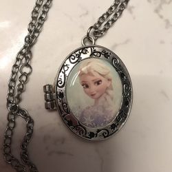 Disney’s Frozen Elsa Locket Necklace 