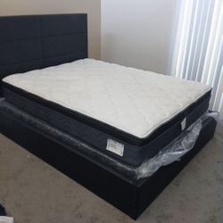 Brand New Queen Bedroom Set/ W Dresser, Mirror...