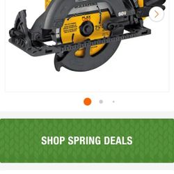 Brand New In Unopened Box Dewalt Flexvolt Wormdrive Circular Saw. $225(tool Only)