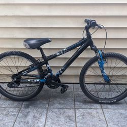 Trek 24" 21-Speed Hybrid Mountain / Road Bike - Light 12" Aluminum Frame - Front Shocks - TUNED - Comfort Seat (MSRP $320)