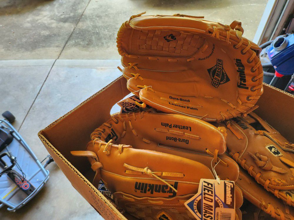 Baseball gloves  brand new 