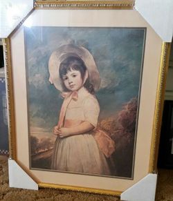 Art Print - Framed - "Miss Willoughby"