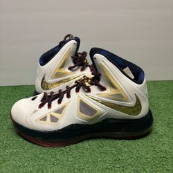 Nike LeBron 10 Gold Metal Size 10 $200