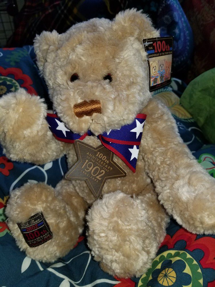 GUND 100TH ANNIVERSARY BEAR 1(contact info removed)
