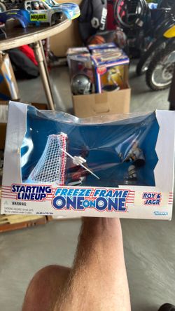 1997 NHL Starting Lineup Freeze Frame One On One Patrick Roy & Jaromir Jagr