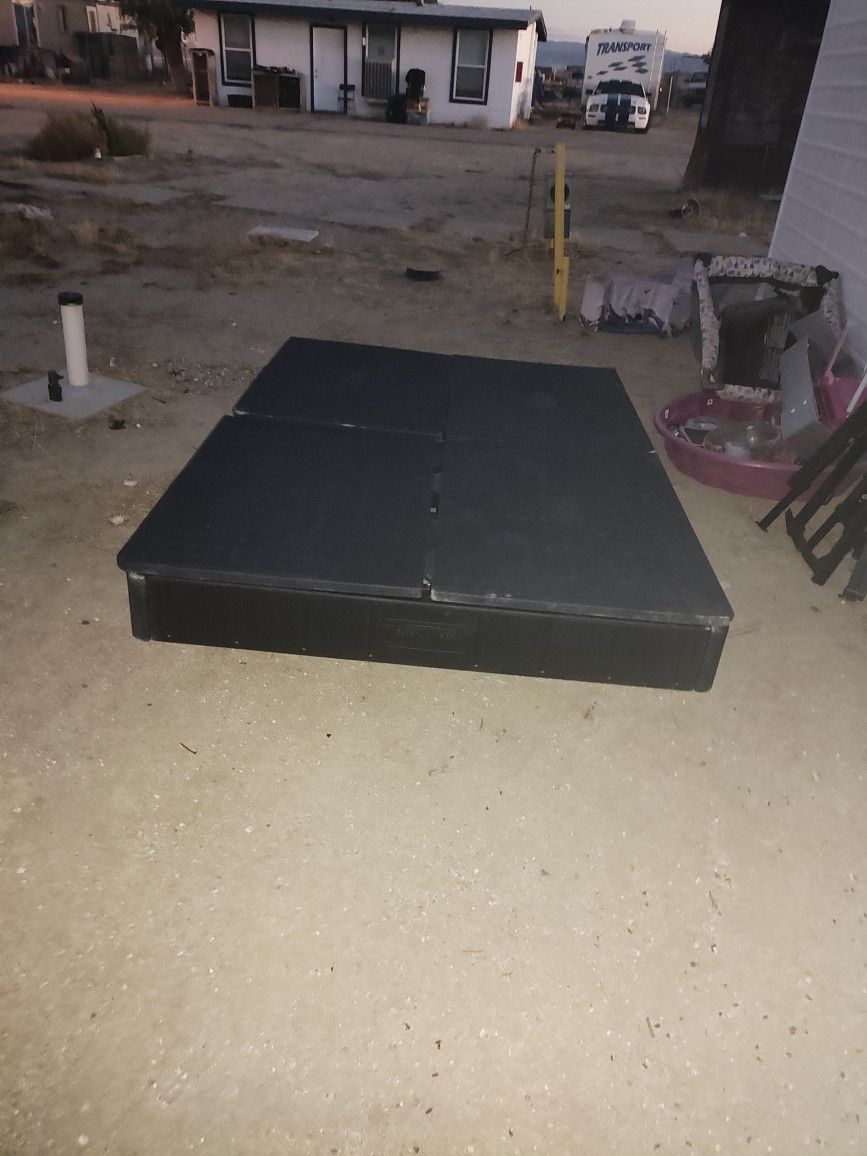 Full Box Spring With Frame