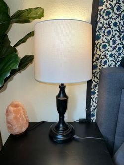 Set of 2 TOUCH Nightstand Lamps with USB ports