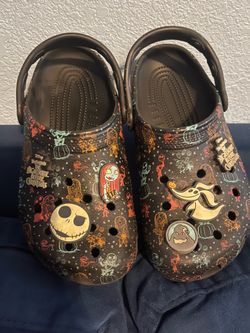 Boys nightmare before Christmas crocs