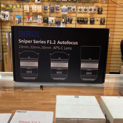 Sirui Sniper Series F1.2 Autofocus Set 