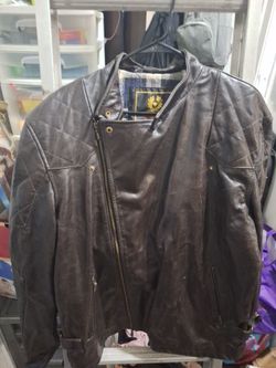 Belstaff Leather Motorcycle Jacket